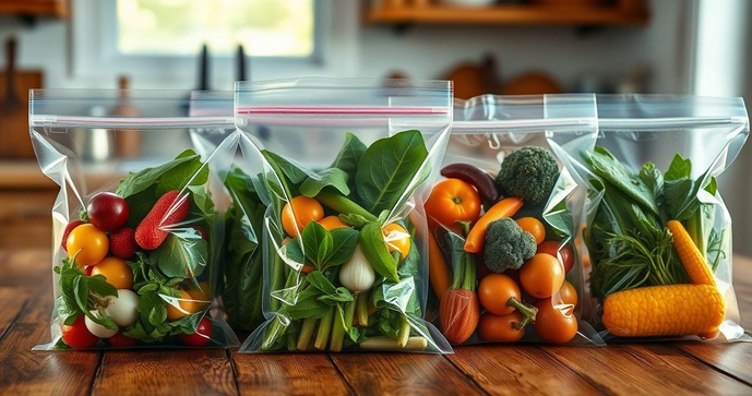 Sacos Plásticos Zip Lock com Fecho Hermético