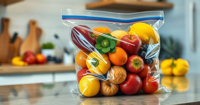 Saco plástico zip lock é a solução ideal para armazenar e organizar seus alimentos e objetos com segurança
