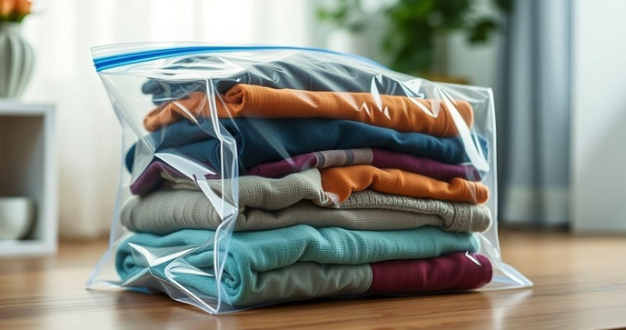 Saco Zip Lock para Roupas: A Solução Prática para Organizar e Proteger Seus Pertences