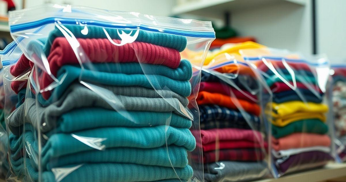 Saco Zip Lock para Roupas é a Solução Prática para Organizar e Proteger Seus Pertences