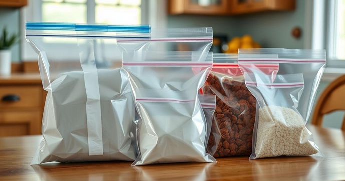Sacos plásticos com fechamento zip lock: praticidade e segurança para o armazenamento
