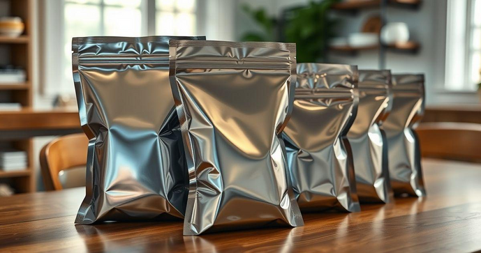 Sacos Metalizados Zip Lock: Praticidade e Proteção para Seus Produtos