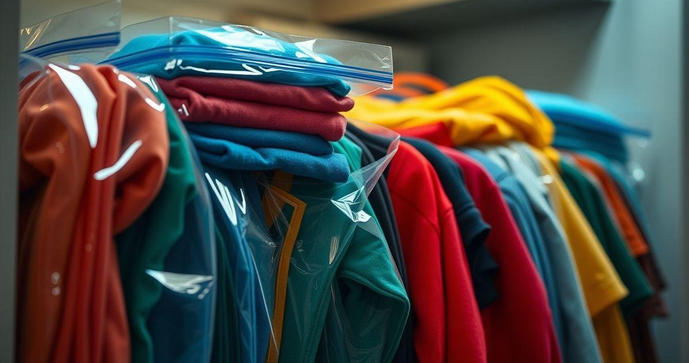 Saco zip lock para roupas é a solução ideal para organizar e proteger suas peças